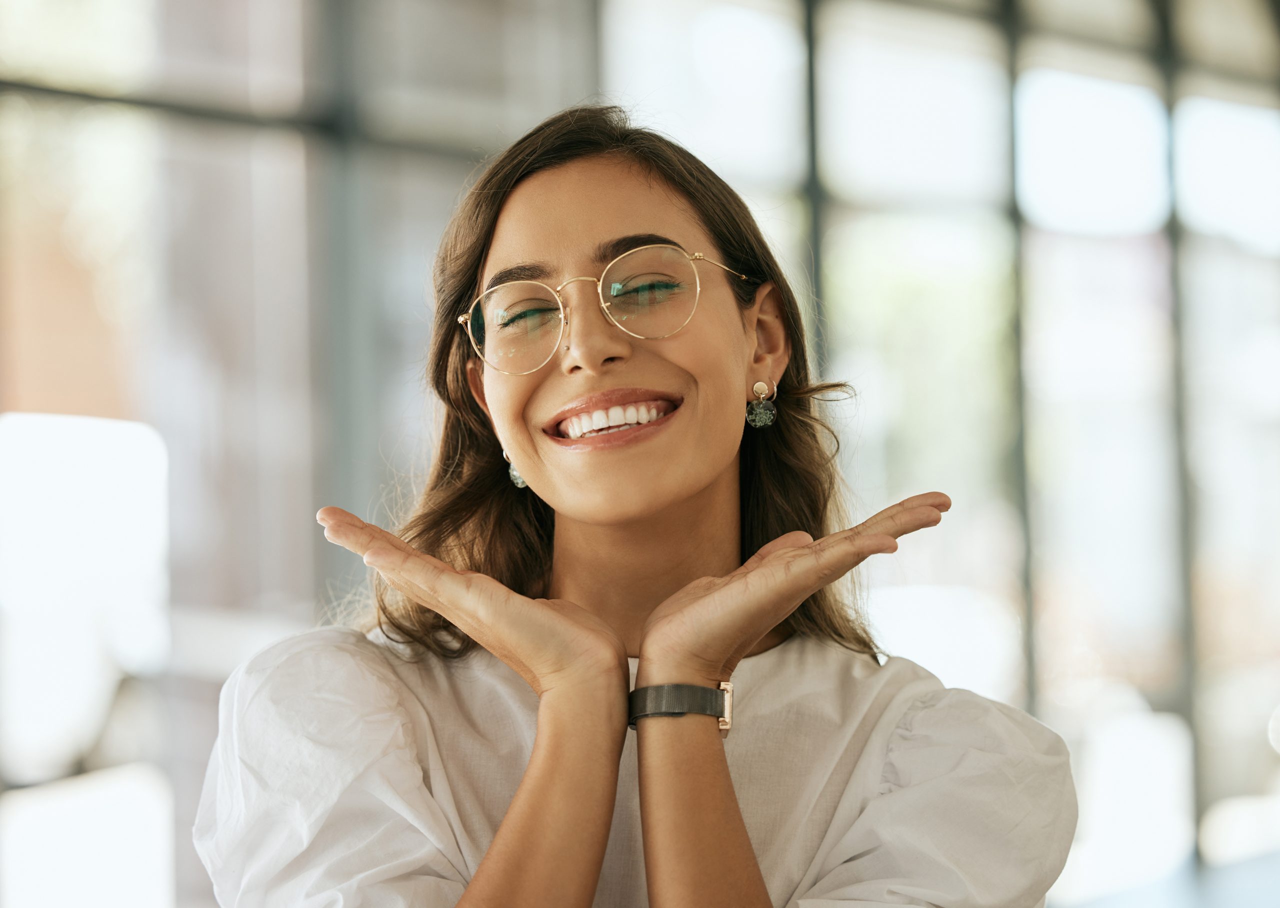 Cosmetic dentist Aberdeen patient smiling confidently before starting smile design treatment